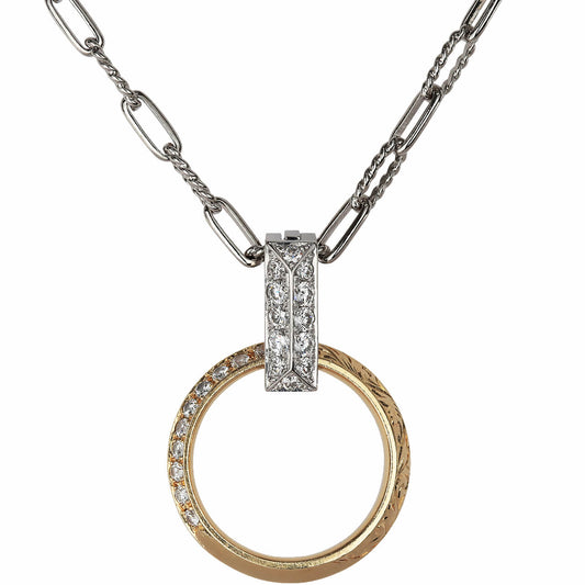 【オーダー】リング用ペンダント(リングホルダー)|Tetra Diamond