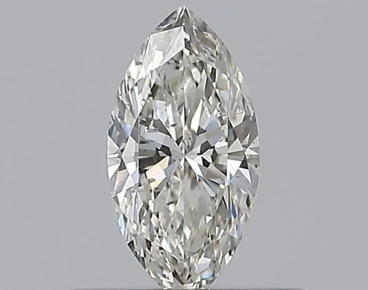 0.34ct Marquise Natural Diamond (Colour I, Clarity SI1, Cut EX, GIA Certified)