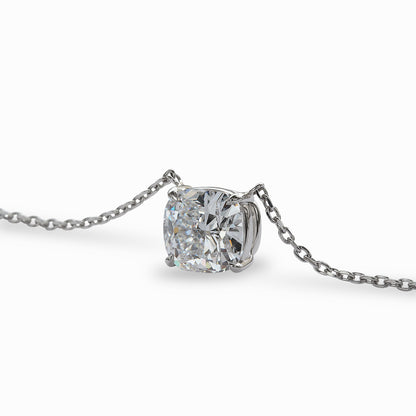 【オーダー】2ct ・クッションカット・ネックレス｜Basis 4Points