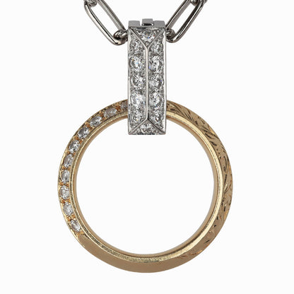 【オーダー】リング用ペンダント（リングホルダー）｜Tetra Diamond