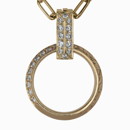 【オーダー】リング用ペンダント（リングホルダー）｜Tetra Diamond