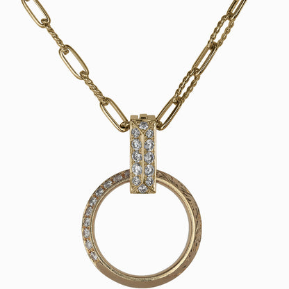 【オーダー】リング用ペンダント（リングホルダー）｜Tetra Diamond