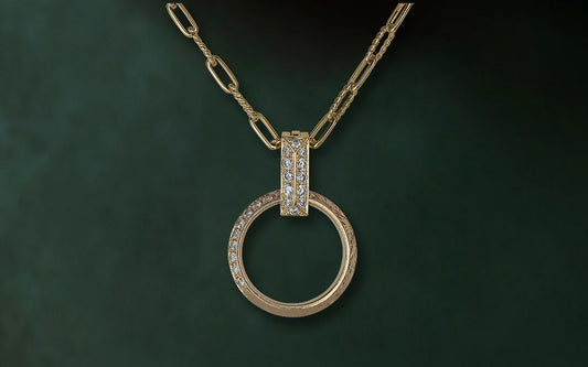 【オーダー】リング用ペンダント（リングホルダー）｜Tetra Diamond