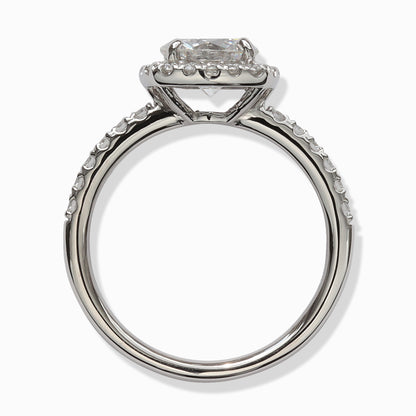 【オーダー】1ct ・ラウンドカット・リング｜Square Halo