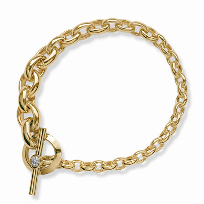 【オーダー】0.3ct・ ラウンドカット・ブレスレット｜Pivot / Oval Gradation