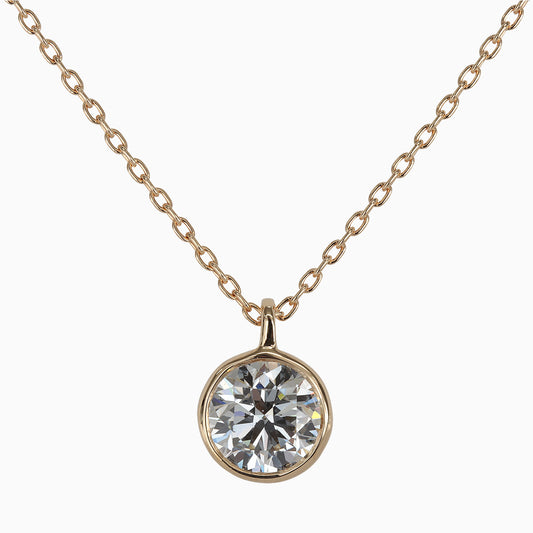 【オーダー】1ct ・ラウンドカット・ネックレス｜Circle Lumière