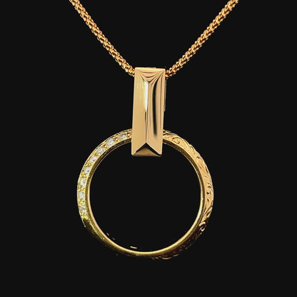 【オーダー】リング用ペンダント（リングホルダー）｜Tetra